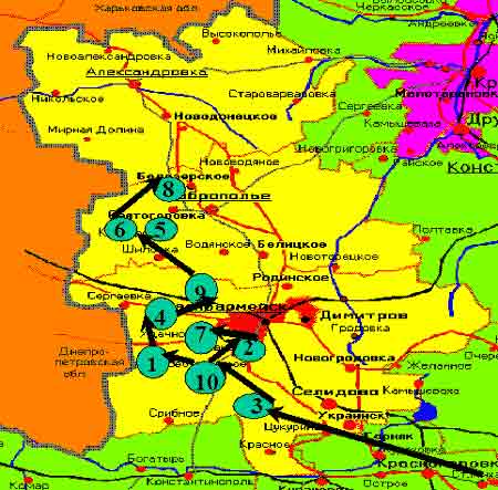 Река волчья карта